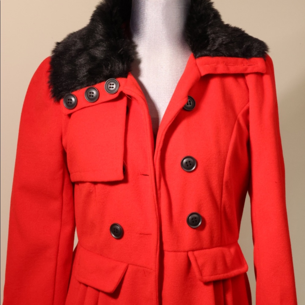Red coat